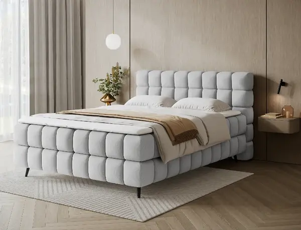 Boxspring Sabeno Rozměry: 160 x 200 cm, látka: Tonall 03