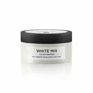Maria Nila Vyživujúca maska bez farebných pigmentov na dotvorenie pastelových odtieňov White (Colour Refresh Mask) 100 ml