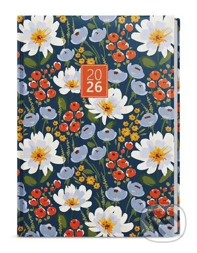 Denní diář 2026 David Lamino A5 Květiny