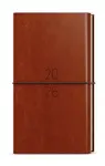 Týdenní diář 2026 Jakub Dueto kapesní hnědá