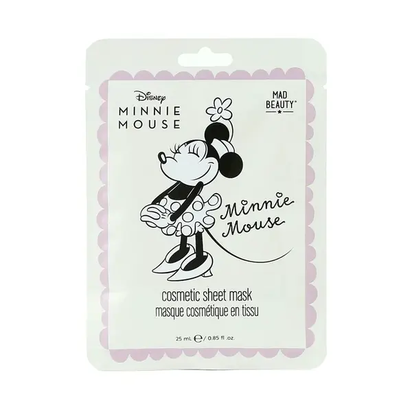 MAD BEAUTY Minnie bow magic hydratačná textilná maska ​​na tvár 25 ml
