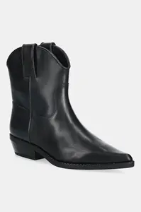 Kožené kotníkové boty MICHAEL Michael Kors Noemie