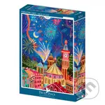 Puzzle Svetlo ohňostroja - Millie Putland - puzzle z kategorie 500 - 1000 dílků