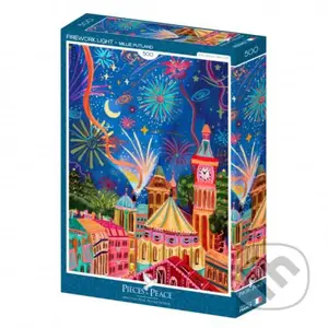 Puzzle Svetlo ohňostroja - Millie Putland - puzzle z kategorie 500 - 1000 dílků