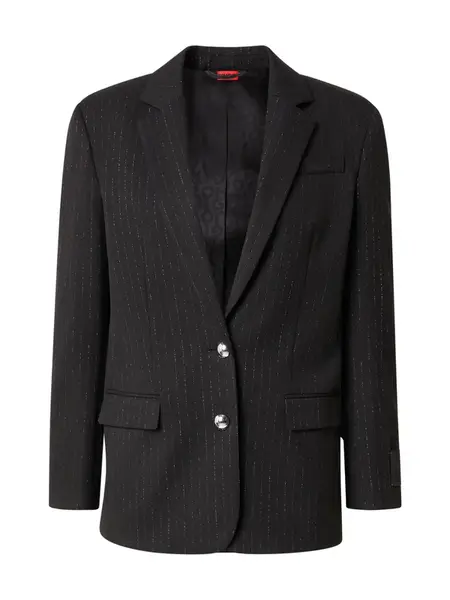 HUGO Blejzer 'Anatali'  antracitová / striebornosivá