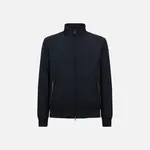 Tmavě modrá pánská prošívaná bunda Geox Damiano - Pánské