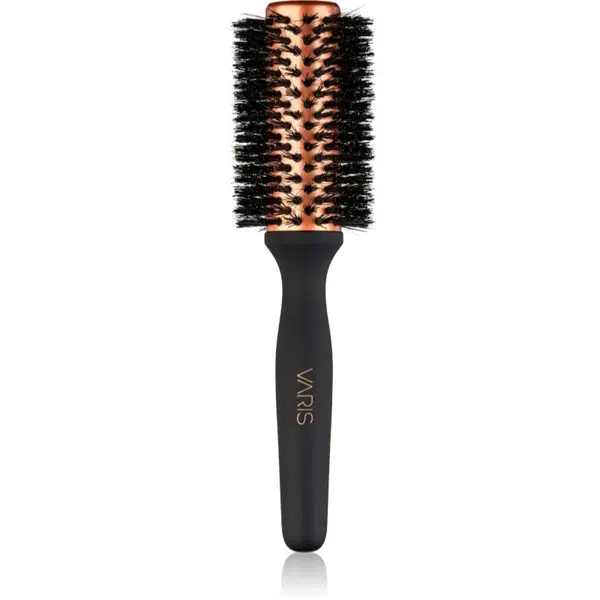 VARIS Boar Brush guľatá kefa so štetinami z diviaka Medium 33 mm 1 ks