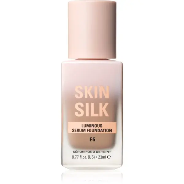 Revolution Skin Silk Serum Foundation ľahký make-up s rozjasňujúcim účinkom odtieň F5 23 ml