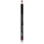 NYX Professional Makeup Slim Lip Pencil precízna ceruzka na pery odtieň Plum 1 g
