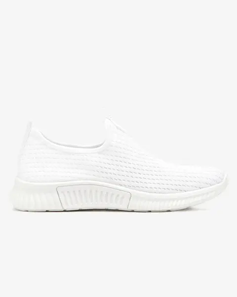 Resti White women's slip-on sports shoes Banila - Footwear