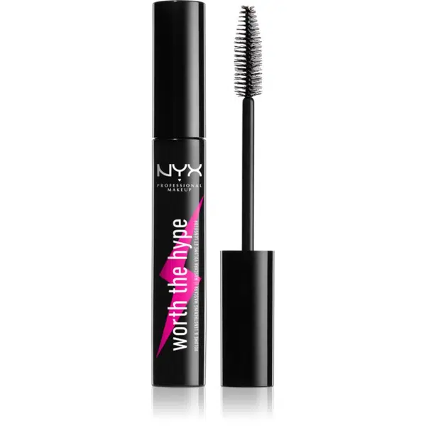 NYX Professional Makeup Worth The Hype riasenka odtieň 01 Black 7 ml