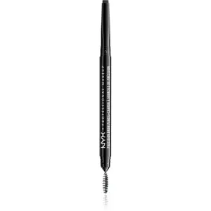 NYX Professional Makeup Precision Brow Pencil ceruzka na obočie odtieň 06 Black 0.13 g