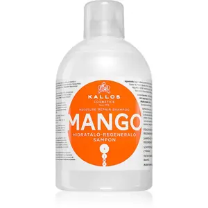 Kallos KJMN Professional Mango hydratačný šampón pre suché, poškodené, chemicky ošetrené vlasy 1000 ml
