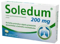 SOLEDUM 200mg mäkké gastrorezistentné 20 kapsúl