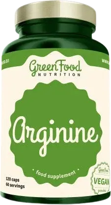 GREENFOOD NUTRITION Arginín 120 kapsúl