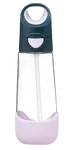 B.BOX Fľaša na pitie so slamkou indigová/ružová 600 ml