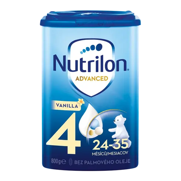 NUTRILON 4 Advanced Batoľacia mliečna výživa v prášku vanilka 800 g