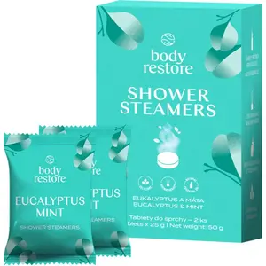 Body Restore Eucalyptus & Mint Shower Steamers tablety do sprchy 2x25 g