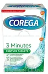 COREGA Tabs 3 Minutes Daily cleanser čistiace tablety na zubné náhrady 18 x 6 ks