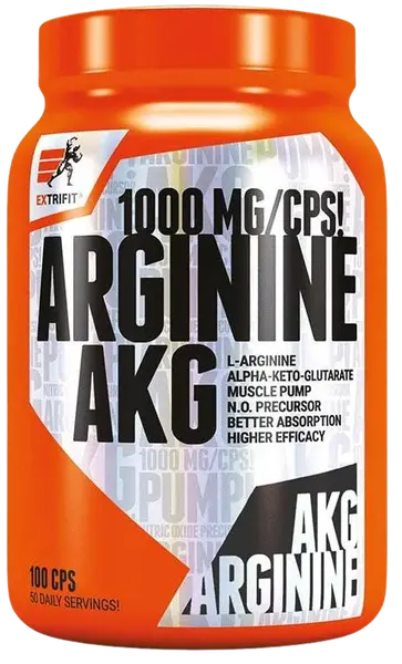 EXTRIFIT Arginine AKG 1000 mg 100 kapsúl
