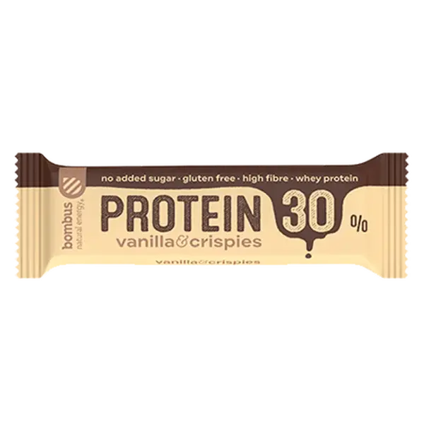 BOMBUS Bielkovina 30% vanilka a crispy. 50 g