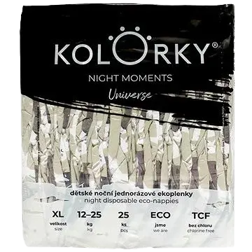 KOLORKY NIGHT MOMENTS  Vesmír veľ. XL (12-25 kg)  25 ks