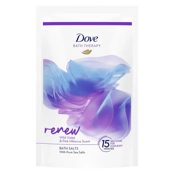 DOVE Bath Therapy Renew soľ do kúpeľa 400 g