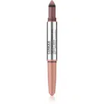 Clinique High Impact™ Shadow Play očné tiene v ceruzke duo odtieň Rose +Truffles 1.9 g