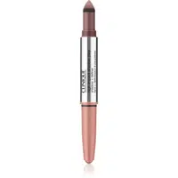 Clinique High Impact™ Shadow Play očné tiene v ceruzke duo odtieň Rose +Truffles 1.9 g