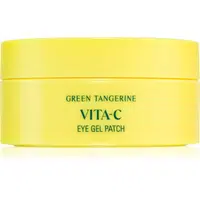 Goodal Green Tangerine Vita-C hydrogélová maska na očné okolie pre rozjasnenie a hydratáciu 60 ks