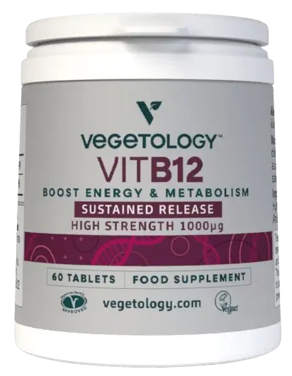 VEGETOLOGY Vitamín B12, kyanokobalamin 60 tabliet