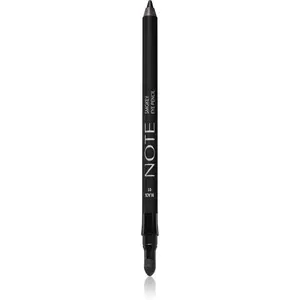 Note Cosmetique Smokey Eye Pencil vodeodolná ceruzka na oči 01 Black 1,2 g