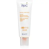 RoC Soleil Protect High Tolerance Comfort Fluid opaľovací fluid na tvár SPF 50 50 ml