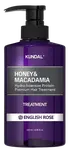 KUNDAL Medovo-makadamová kúra - hydrointenzívna proteínová kúra na vlasy s anglickou ružou 500 ml