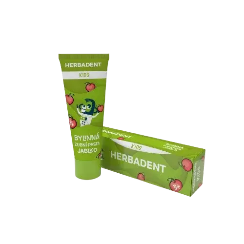 HERBADENT KIDS Bylinná zubná pasta Jablko 75 g