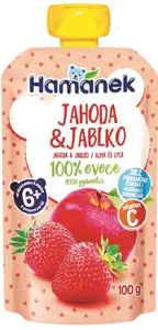 HAMÁNEK kapsička Jahoda a jablko 100 g