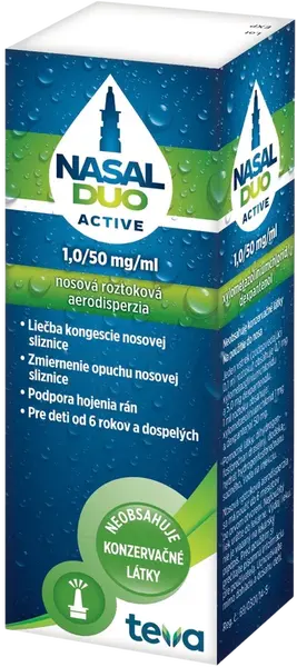 NASAL Duo Active 1,0/50 mg/ml 10 ml