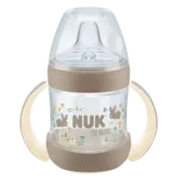 NUK for Nature fľaštička na učenie s kontrolou teploty 150 ml
