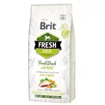 Brit Fresh Duck & Millet Adult Run & Work 12 kg | Granule pre psov