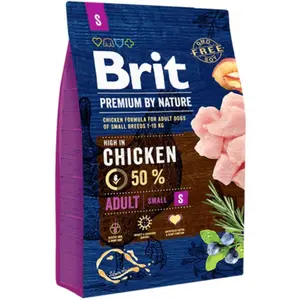 Brit Premium by Nature Adult S 3 kg | Granule pre psov