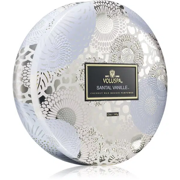 VOLUSPA Japonica Santal Vanille vonná sviečka v plechu 340 g