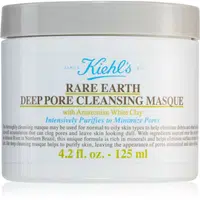 Kiehl's Rare Earth Deep Pore Cleansing Mask hĺbkovo čistiaca maska pre zmenšenie pórov 125 ml