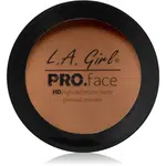 L.A. Girl Cosmetics PRO. Face HD kompaktný púder s matným efektom odtieň True Bronze 7 g