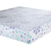 Napínacia plachta na posteľ mikroplyš VLOČKY 180 x 200 cm