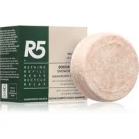 R5 Energizing tuhý šampón na telo a vlasy 70 g