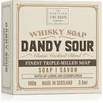 Scottish Fine Soaps Whisky Soap Dandy Soap čistiace tuhé mydlo na telo a tvár 100 g