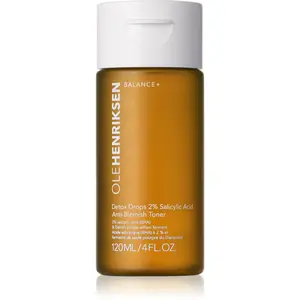 OLEHENRIKSEN Balance+ Detox Drops 2% Salicylic Acid Toner pleťové tonikum s kyselinou salicylovou 120 ml