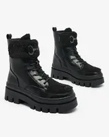 Resti Women's boots with sheepskin Faeltone