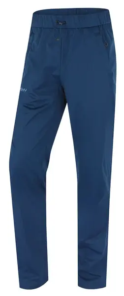 Husky  Kaila M blue, L Pánske softshellové nohavice