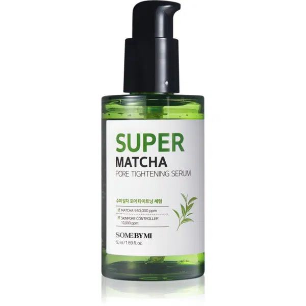 Some By Mi Super Matcha Pore Tightening Serum upokojujúce sérum proti lesknutiu pleti a rozšíreným pórom 50 ml